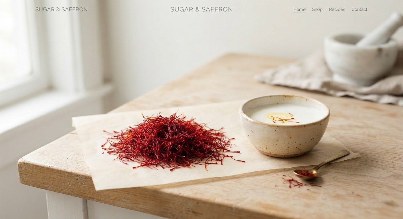 The Saffron Route: Sourcing Gold